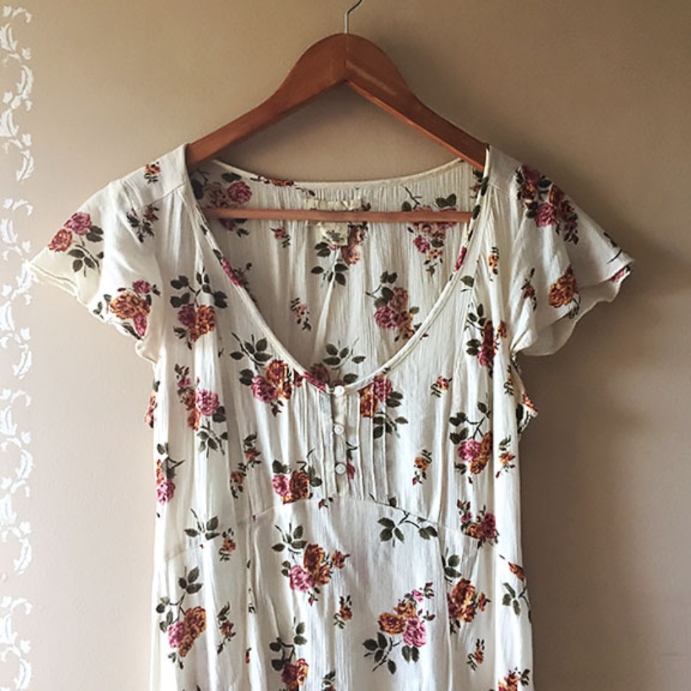 Ralph Lauren - Women's Floral High Low Dress, 6